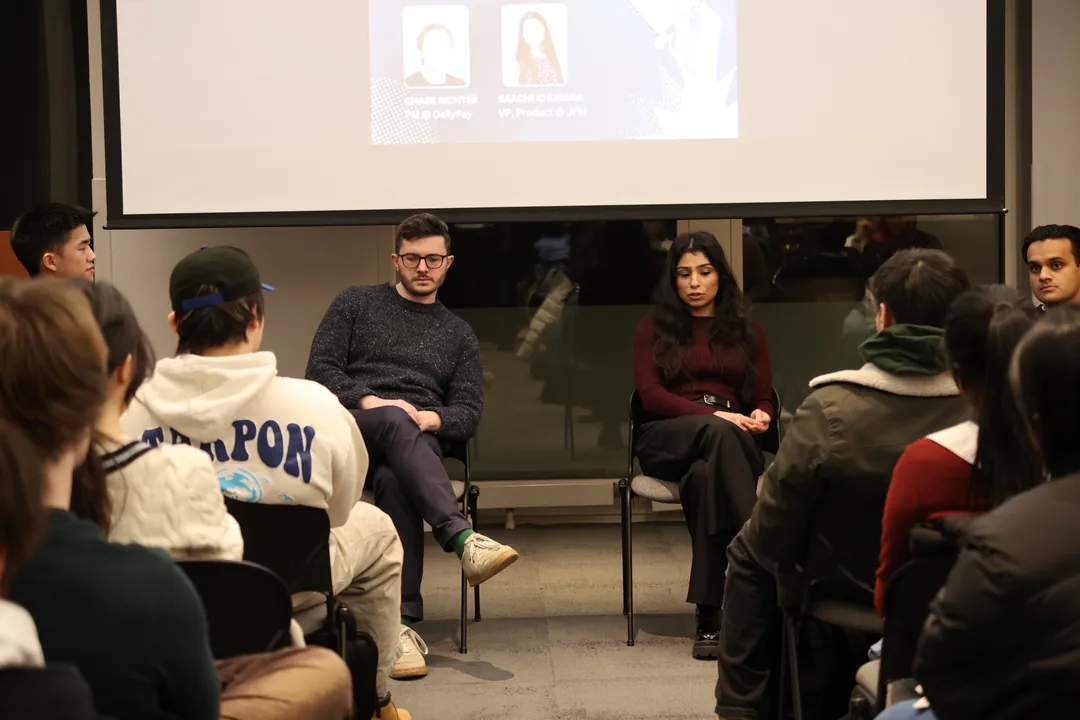Students at a PMC speaker event